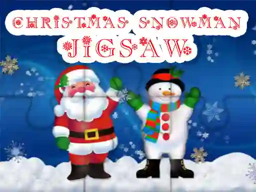 Christmas Snowman Jigsaw Puzzle เกมออนไลน์