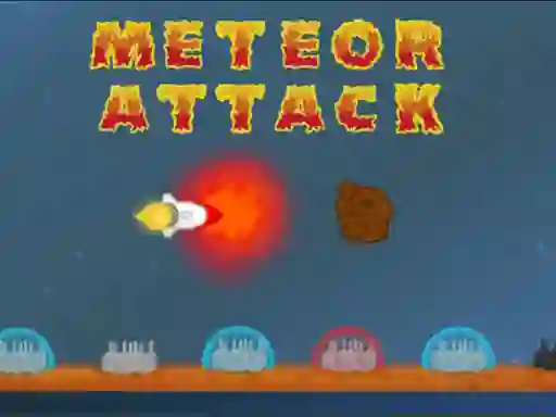 Meteor Attack เกมออนไลน์