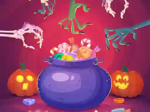 Cute Halloween Monsters เกมออนไลน์