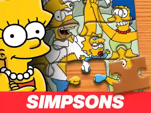 Simpson Jigsaw Puzzle เกมออนไลน์
