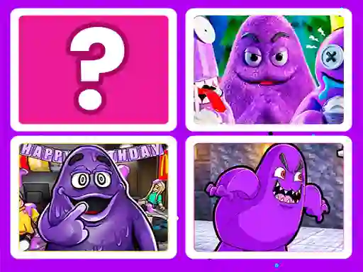 Grimace Shake Match Up เกมออนไลน์