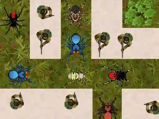 Spider Tower Defense เกมออนไลน์