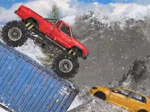 Hard Wheels Winter เกมออนไลน์