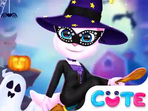 Cat Girl Halloween Preparation เกมออนไลน์