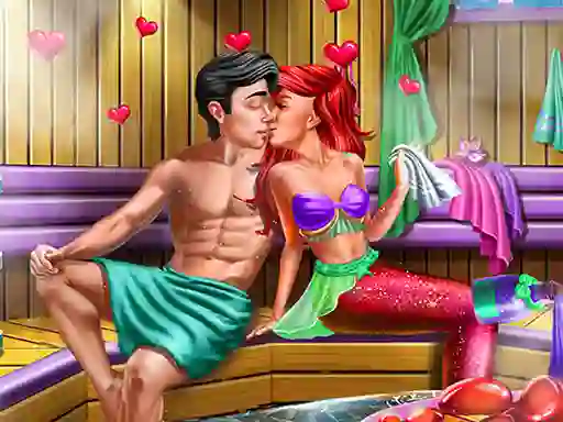 Mermaid Sauna Flirting เกมออนไลน์