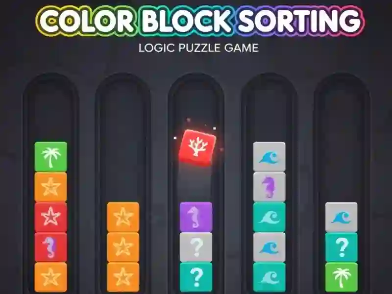 Color Block Sorting เกมออนไลน์