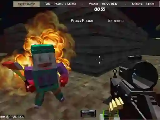 Pixel Gun Apocalypse เกมออนไลน์