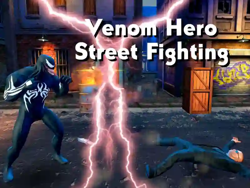 Venom Hero Street Fighting เกมออนไลน์