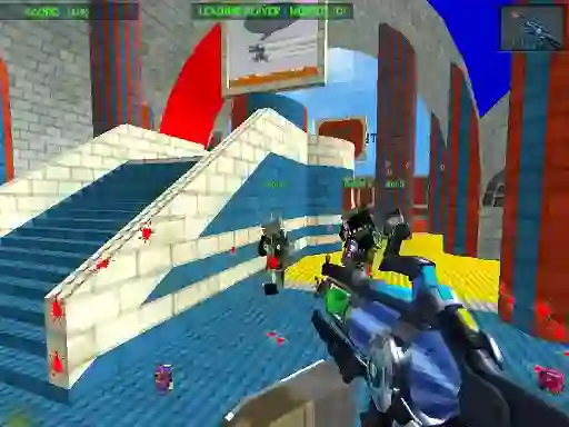 Blocky Gun Paintball 3 เกมออนไลน์