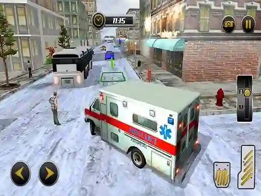 Modern city ambulance simulator เกมออนไลน์