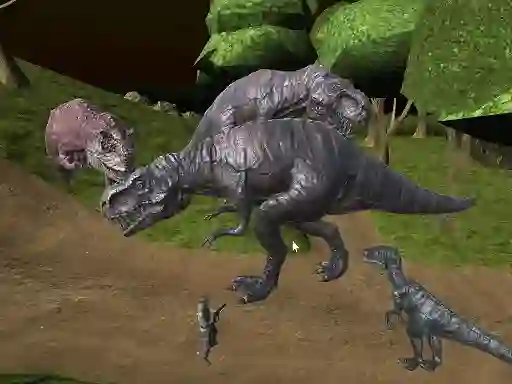 Mightnight Multiplayer Dinosaur Hunt เกมออนไลน์