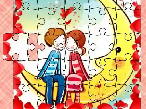 Loving Couple Jigsaw เกมออนไลน์