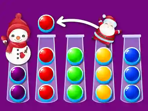 Ball Sort Xmas เกมออนไลน์
