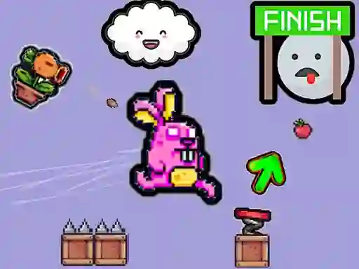 Cute Rabbit's Challenging Adventure เกมออนไลน์