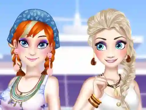 Ella and Anna Spring Break เกมออนไลน์