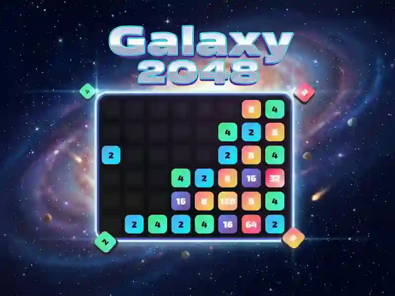 Galaxy 2048 เกมออนไลน์