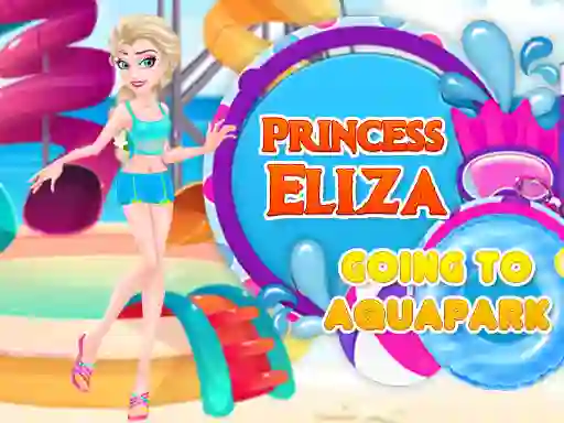 Princess Eliza Going To Aquapark เกมออนไลน์