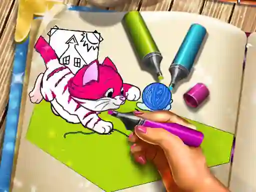 Pets Coloring Book เกมออนไลน์