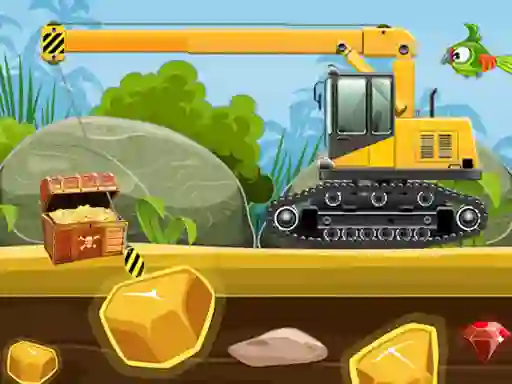 Gold Truck Crane เกมออนไลน์