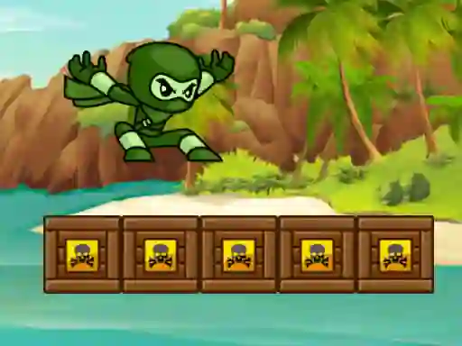 Green Ninja Run เกมออนไลน์