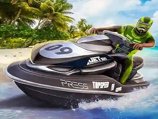 Jet Ski Water Racing: Power Boat Stunts เกมออนไลน์