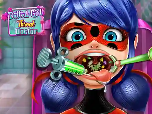 Dotted Girl Throat Doctor เกมออนไลน์
