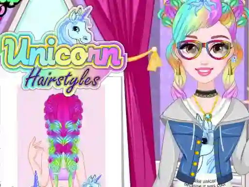 Unicorn Hairstyles เกมออนไลน์