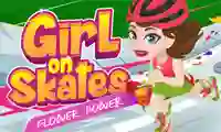 Girl on Skates: Flower Power เกมออนไลน์