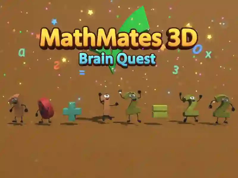 MathMates 3D: Brain Quest เกมออนไลน์