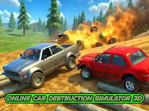 Online Car Destruction Simulator 3D เกมออนไลน์