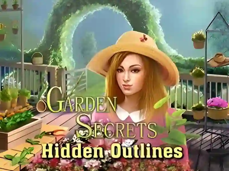 Garden Secrets Hidden Objects by Outline เกมออนไลน์