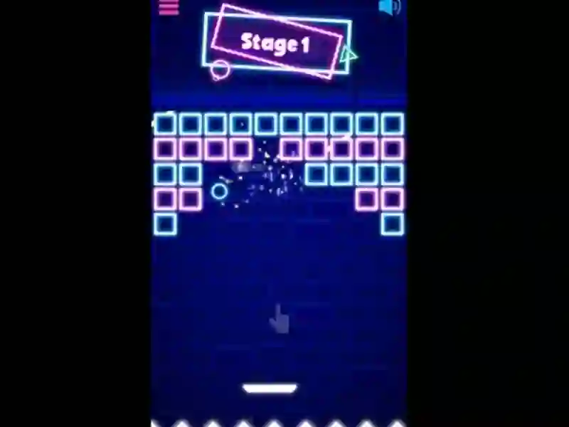 Neon Bricks เกมออนไลน์