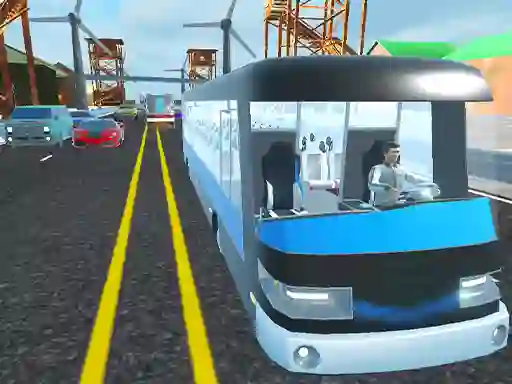 Highway Bus Rush เกมออนไลน์