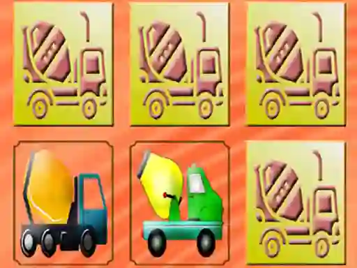 Mixer Trucks Memory เกมออนไลน์