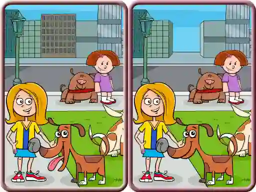 Spot The Differences City เกมออนไลน์