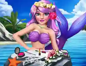 Princess Mermaid Makeup Style เกมออนไลน์