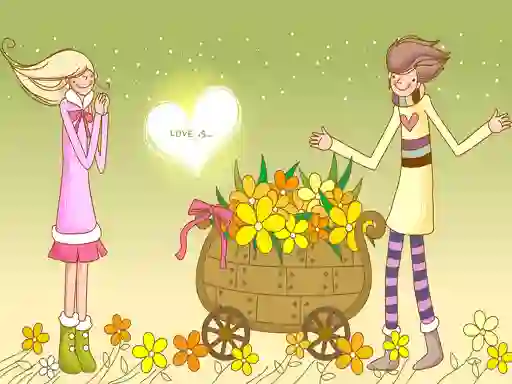 Love Couple Slide เกมออนไลน์