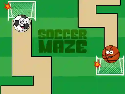 Soccer Maze เกมออนไลน์