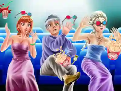 Ice Family Movie Night เกมออนไลน์
