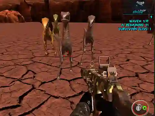 Dinosaurs Survival Active Vulcan เกมออนไลน์