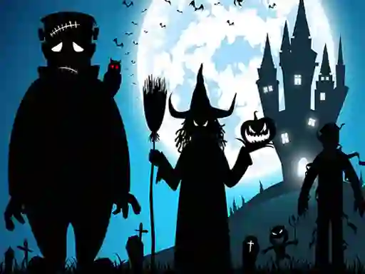 Crazy Halloween Memory เกมออนไลน์