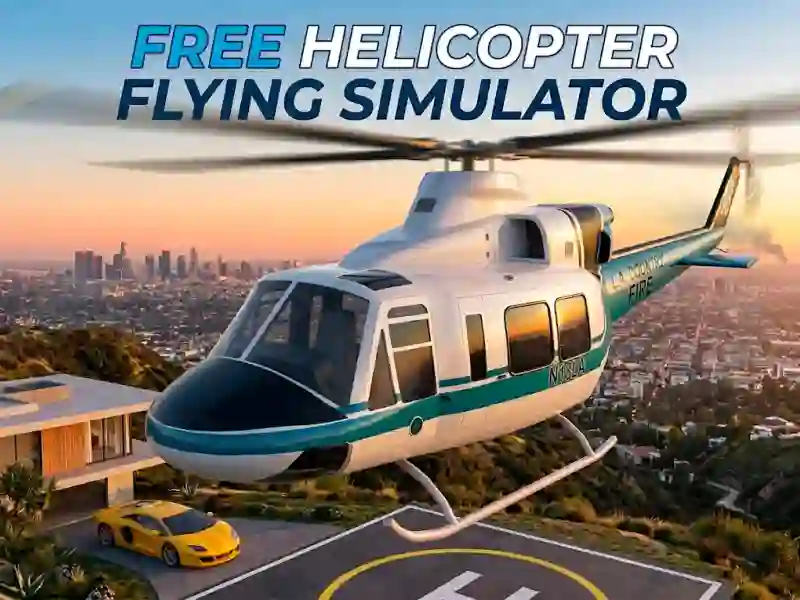 Free Helicopter Flying Simulator เกมออนไลน์