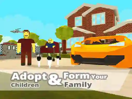 KOGAMA Adopt Children and Form Your Family เกมออนไลน์