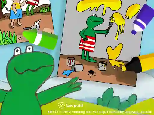Coloring Kikker เกมออนไลน์