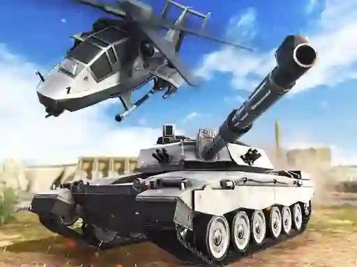 Strategy of war. Tanks and helicopters เกมออนไลน์