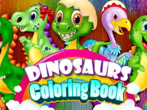 Dinosaurs Coloring Book เกมออนไลน์
