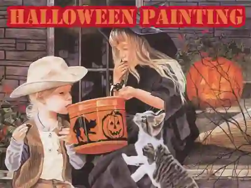 Halloween Painting เกมออนไลน์
