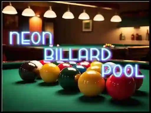 Neon Billard Pool เกมออนไลน์