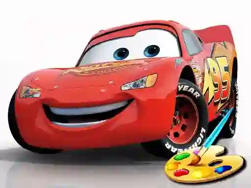 Disney Cars Coloring Book เกมออนไลน์