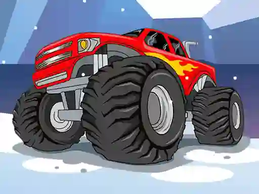 Monster Truck Wheels Winter เกมออนไลน์